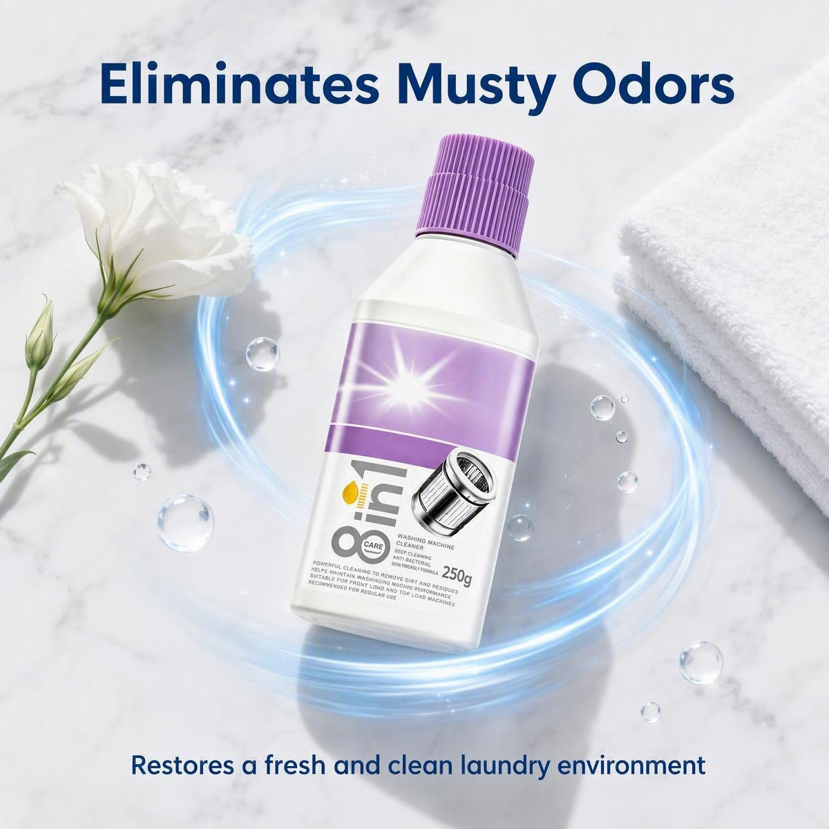 🧼 Čistič na práčky – sviežejší bubon a menej zápachu! ✨