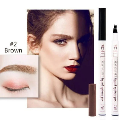 【🎁Druhý kus zadarmo】💄 4-hrotová ceruzka na obočie – prirodzené  nezničiteľné! 🔥