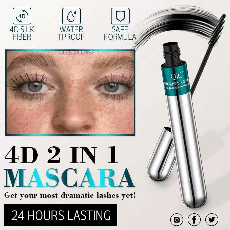【🔥Kúp 1 získaj 1 zadarmo🔥】Dlhotrvajúca maskara Magic 4D Instant