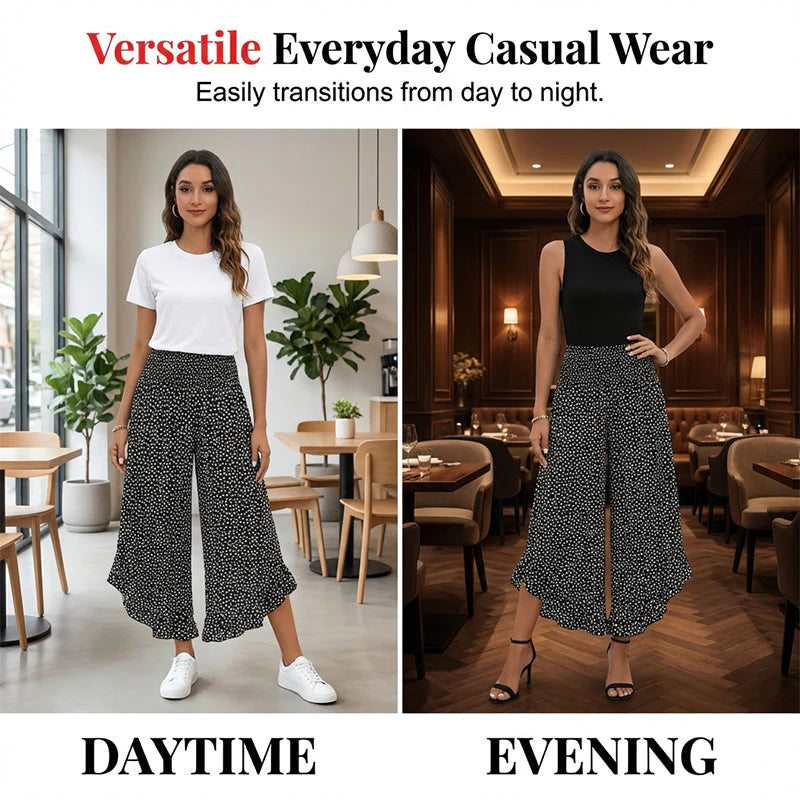 👖Voľné nohavice s vysokým pásom pre ženy – zužujúci sa, pohodlný a elegantný strih