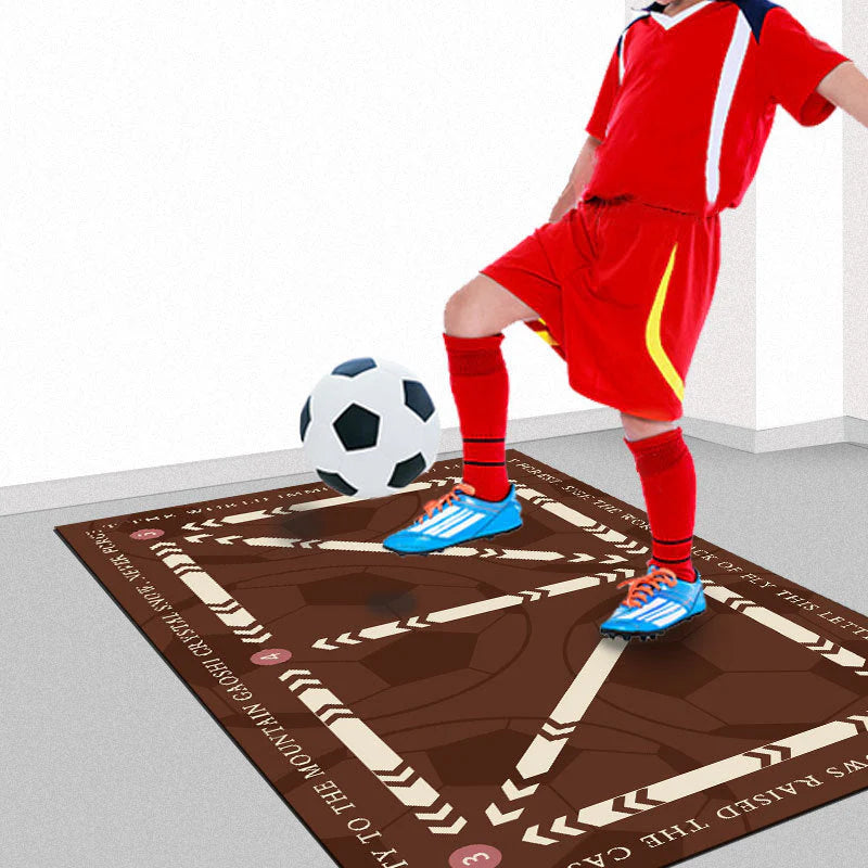 Tréningová podložka pre všetky úrovne futbalu (protišmyková, tichá)