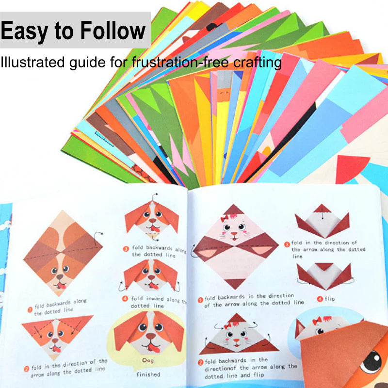 🌟 Detské vzdelávacie DIY Origami remeslo – tvorivá hra pre deti, rozvíja zručnosti a prináša rodinný zážitek! 🎉