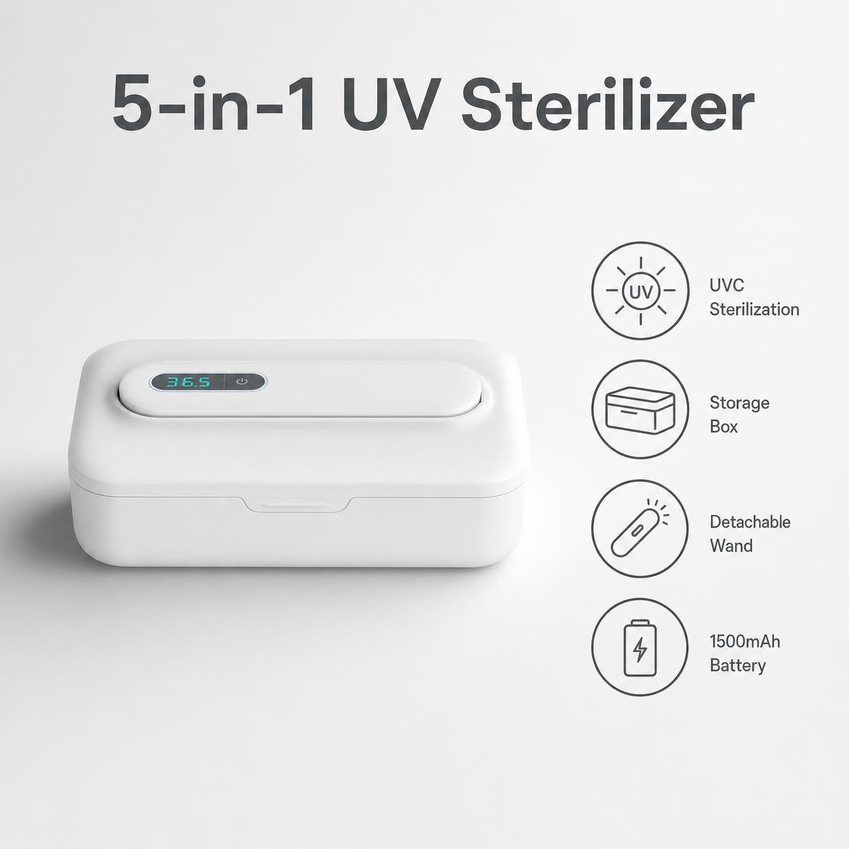 💡 UV sterilizačná skrinka – čistota a poriadok v jednom! ✨