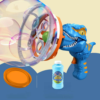 🎁✨ Elektrický reťazový stroj na fúkanie veľkých bublín – Neustále kúzlo, ohromujúci pohľad 🌿🦖