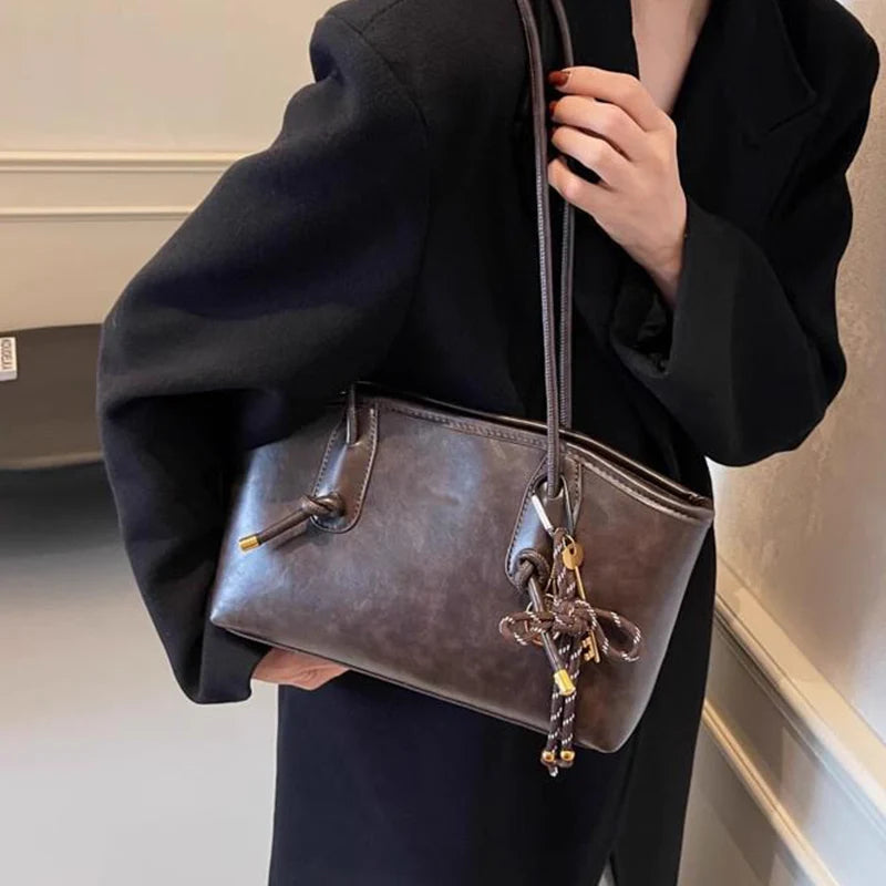 👛 Vintage PU kožená taška cez rameno – Elegancia & praktickosť každý deň! ✨