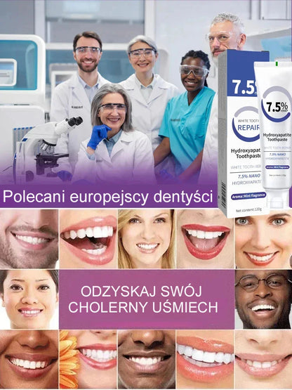 【Problémy so zubami zmiznú už po jednom umytí zubov】Zubná pasta s hydroxyapatitom