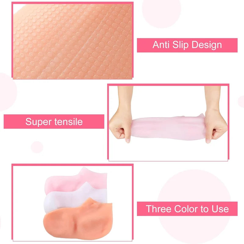 🌸 Hydratačná Maska Na Nohy – Jemné Chodidlá Bez Suchosti! 👣