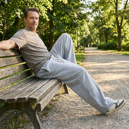 👖 Pohodlné pánske voľnočasové nohavice, ktoré sa prispôsobia každému dňu! 🏠