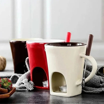 【⏰Časovo obmedzená ponuka za polovičnú cenu】Keramický hrnček na čokoládové fondue