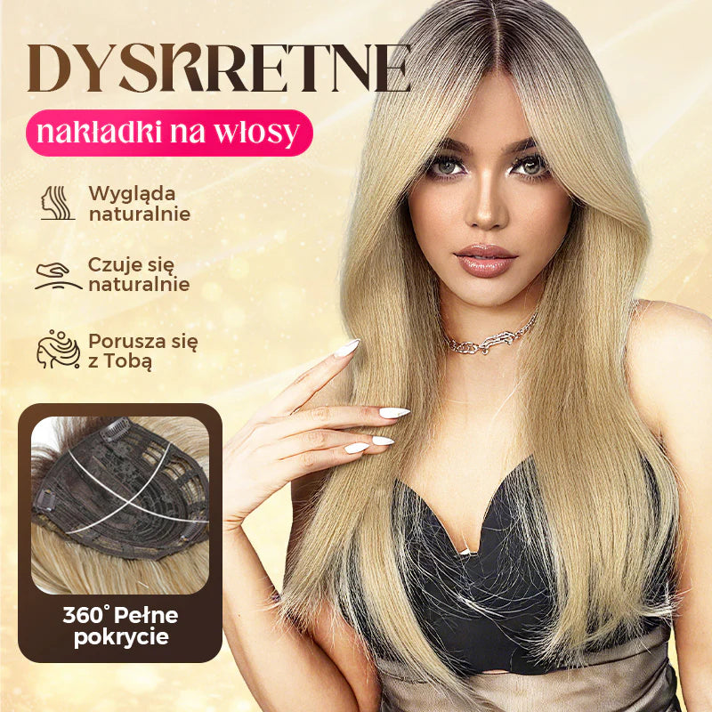🌟 Vrchná vrstvená ofina pre ženy s rednúcimi vlasmi – rednosti, pridá objem a prirodzený vzhľad! 💫