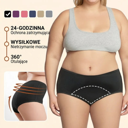 👙2026 Vysoko kvalitná hygienická bielizeň s vysokým pásom, ktorá účinne zabraňuje bočnému úniku