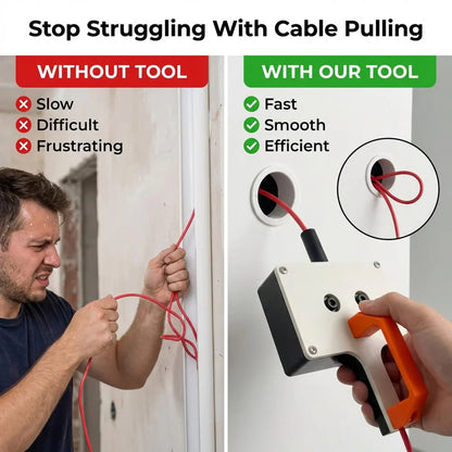 🛠️🔌 Nástroj na ťahanie káblov – Rýchla a pohodlná inštalácia do potrubia! ✨