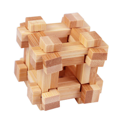 🧩Drevené logické puzzle Luban Lock – Odolné, vzdělávacie a zábavné pre všetky veky! 🪵