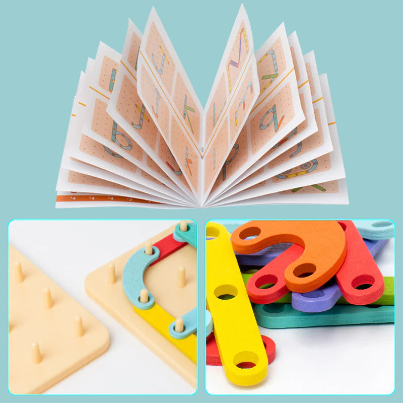 【🧩 Nechajte deti užívať si učenie hrou.】Montessori hádanky