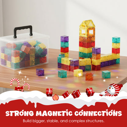 🧲🧱 Magnetické stavebnice pre deti – Neobmedzená kreativita a STEM zručnosti! ✨