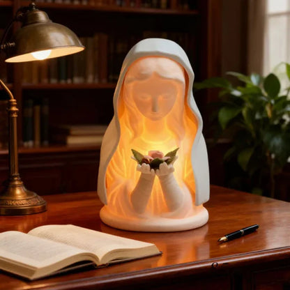 Dekoratívna LED nočná lampa s motívom modlitby