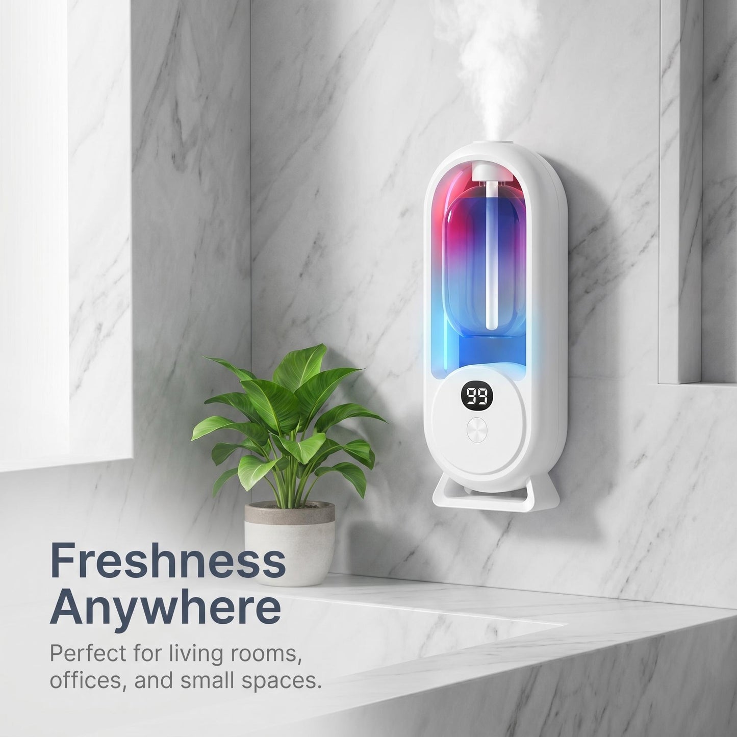🌿 Difúzor vôní s dlhou výdržou – sviežosť v každom priestore!