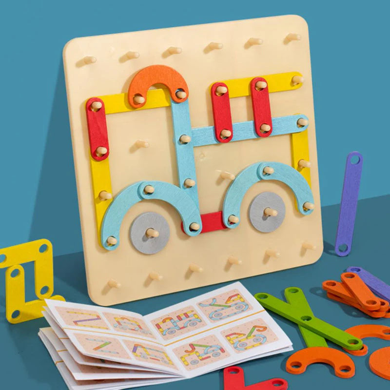【🧩 Nechajte deti užívať si učenie hrou.】Montessori hádanky
