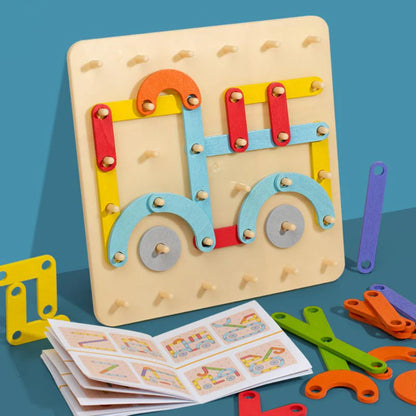 【🧩 Nechajte deti užívať si učenie hrou.】Montessori hádanky