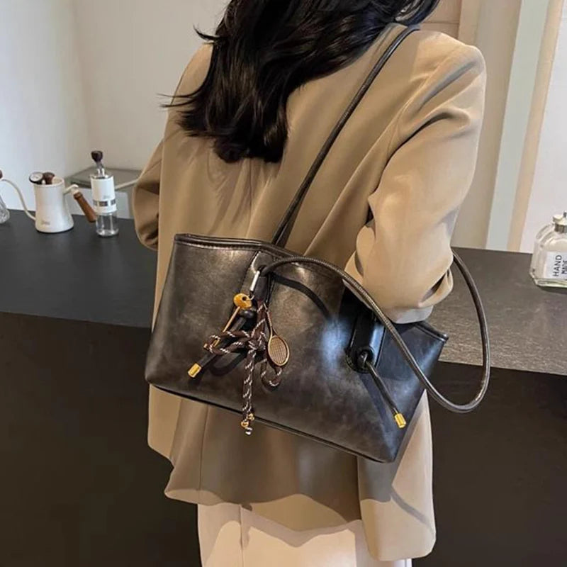 👛 Vintage PU kožená taška cez rameno – Elegancia & praktickosť každý deň! ✨