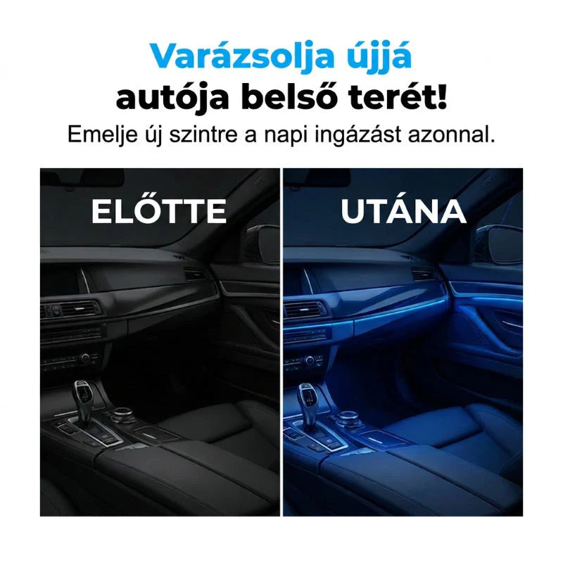 LED pásik na vytvorenie atmosféry v aute