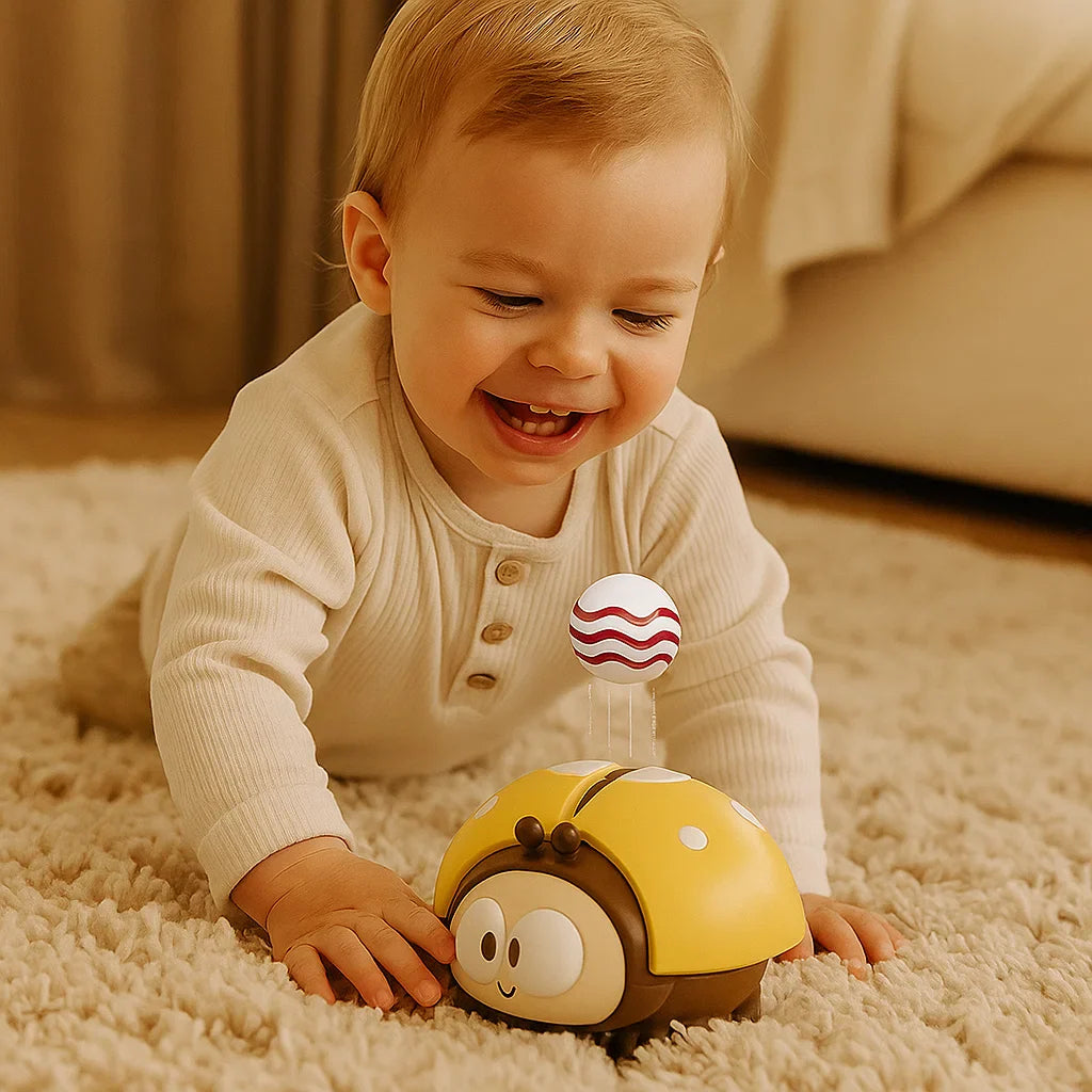 🌟 Prívesok Lienka – Zábava S Vývojom + Interaktivita Pre Bábätká! 🐞