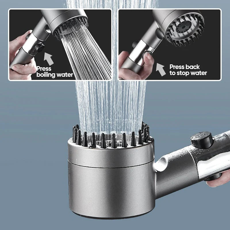 【🚿Pohodlný kúpeľ】Multifunkčná vysokotlaková sprchová hlavica