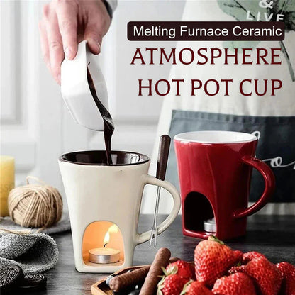【⏰Časovo obmedzená ponuka za polovičnú cenu】Keramický hrnček na čokoládové fondue
