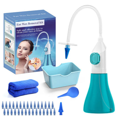 🧼 Bezpečná sada na čistenie uší – silikón + výmenné nástavce 😌