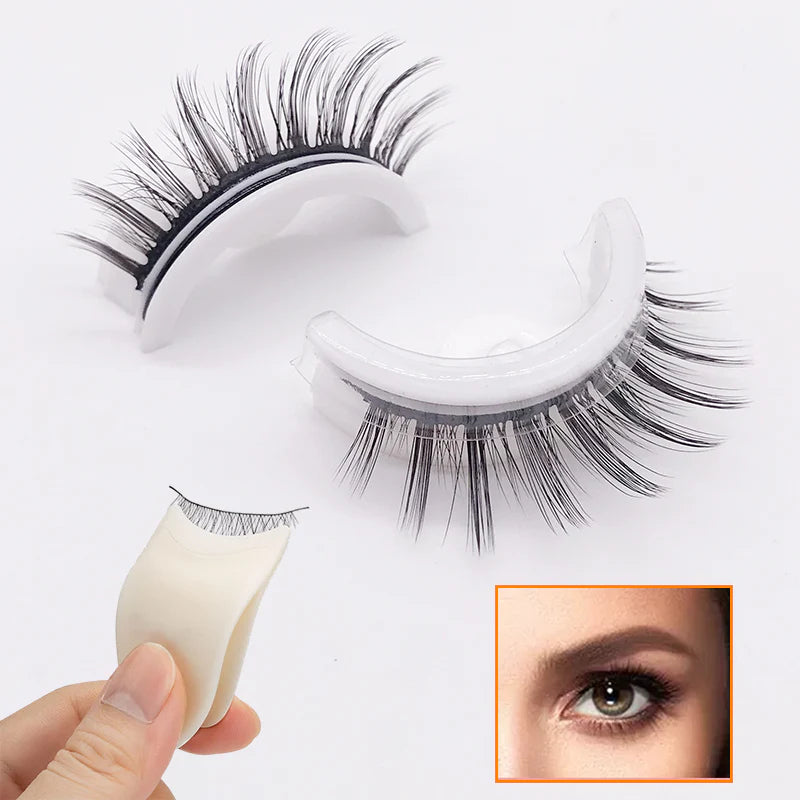 👀 Samopriležne Trepalnice – Brez Lepila, Vodoodporne & Ponovno Upotrebne!✨