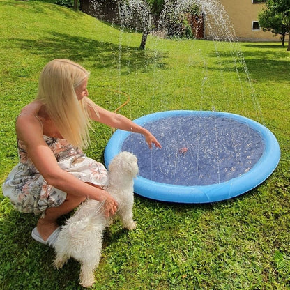 📢50 % zľava!! ⏰Skladací matrac pre domáce zvieratá, určený na vonkajšie vodné hry