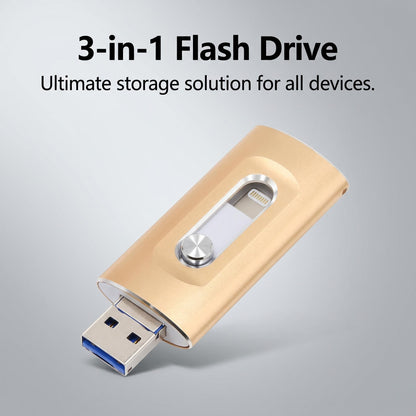 Univerzálna USB kľúčenka 3 v 1