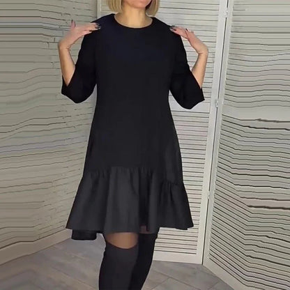 👗 Ležérne mikinové šaty s krížovým výstrihom – Maximálne pohodlie & elegantný štýl! ✨