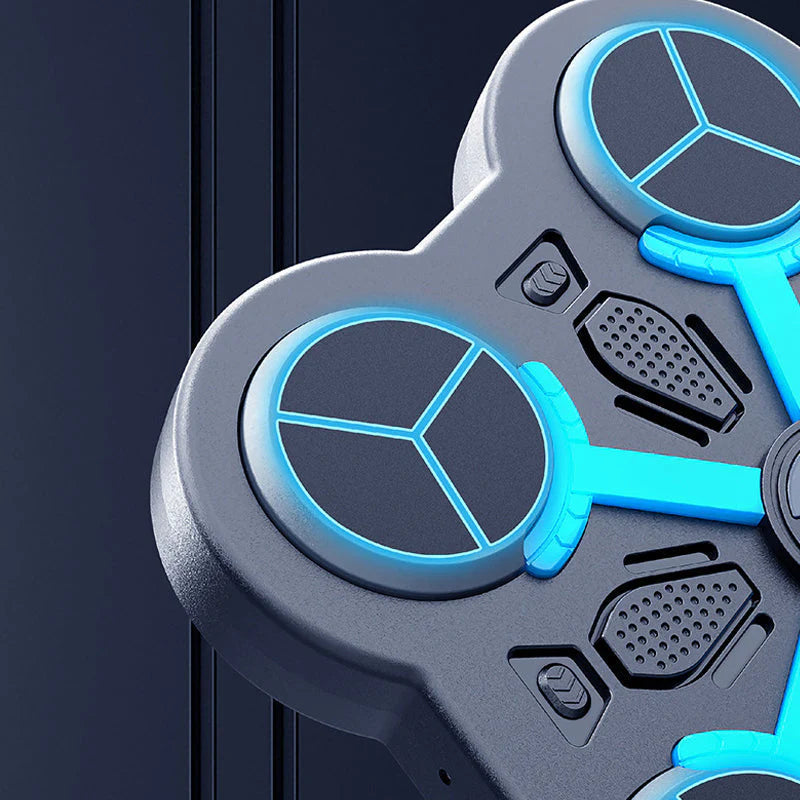 🥊 Bluetooth Hudobný Boxerský Terč – 3 Rýchlosti + Ritmické Svetlo + 50% Zľava! 🔥