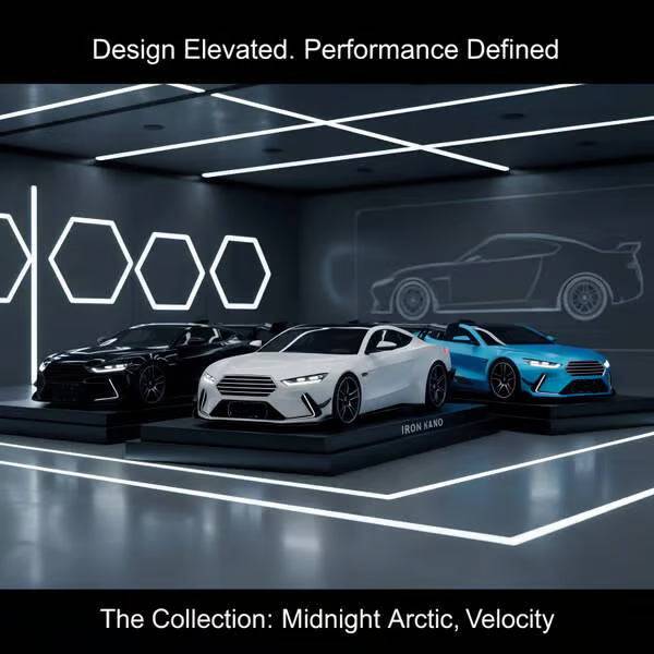🏎️Svetelná dekorácia GTR Supercar