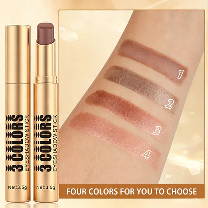 💄1+1 zadarmo 💥 3 v 1 očný tieň v tyčinke s farebným prechodom – nanáša sa jedným ťahom, je vodovzdorný a má zakrivenú špičku ✨