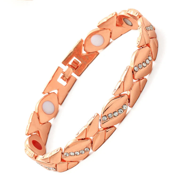 ✨ Elegantný Magnetický Náramok – Prírodný Vzor + Nastaviteľná Dĺžka + Módny! 🧲