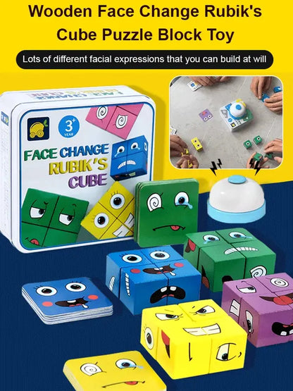 Horúca 50% zľava na 5D puzzle s meniacimi sa tvárami pre celú rodinu