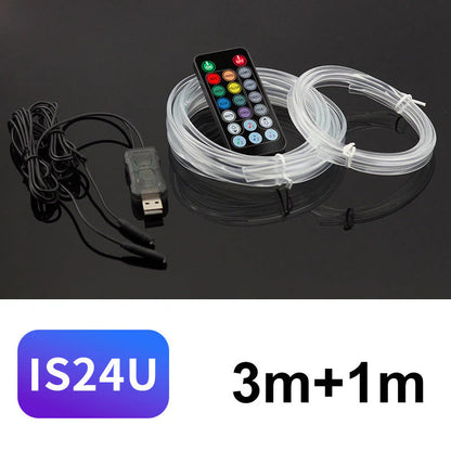 LED pásik na vytvorenie atmosféry v aute