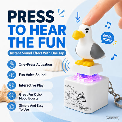 🦜 Mine Little Bird – Hlasom ovládaný svietiaci prívesok 💡