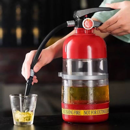 Obľúbený vedro na pivo v dizajne hasiacieho prístroja – ručne čapované pivo – ideálne na verejné premietanie a futbalové párty 🍻⚽