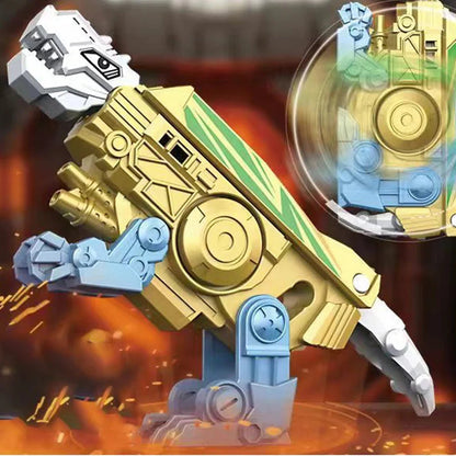 🤖 Transformovateľný prstový spinner – 2 hry v 1, zmierni stres a rozbav sa!