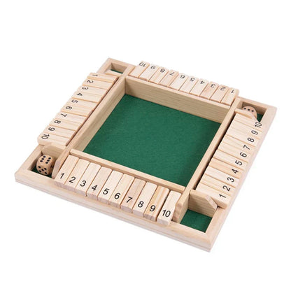 ✨ Stolová Hra Shut the Box – Rodinná Zábava A Matematický Trening! 🧩