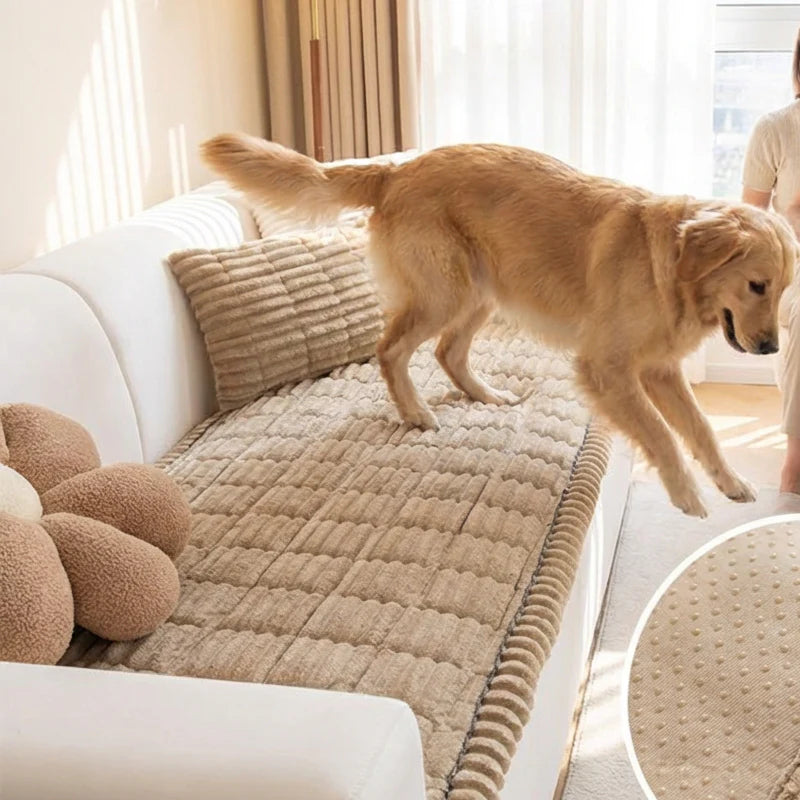🛋️ Protišmykový manšestrový vankúš na pohovku – pohodlie & ochrana teraz! 😍