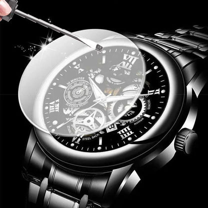 ⌚ Pánske Automatické Hodinky – Vodotesnosť + Elegancia! 💼