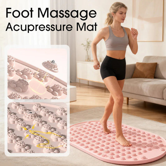 🦶 Akupresúrna Podložka na Nohy – Magnetická Masáž + Rýchla Úľava + Domáce Kúpele! ✨