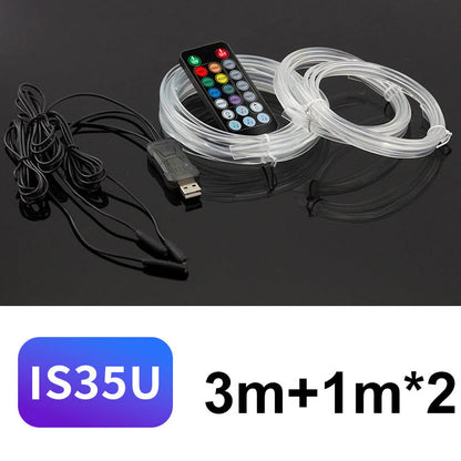 LED pásik na vytvorenie atmosféry v aute