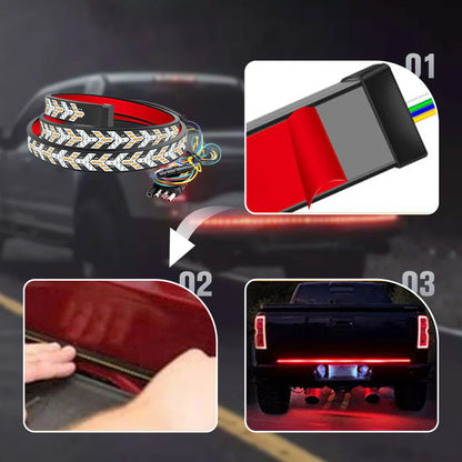 🚚 Vodotesný LED pás na zadné dvere nákladného auta – viditeľnosť a bezpečnosť aj v noci! ✨