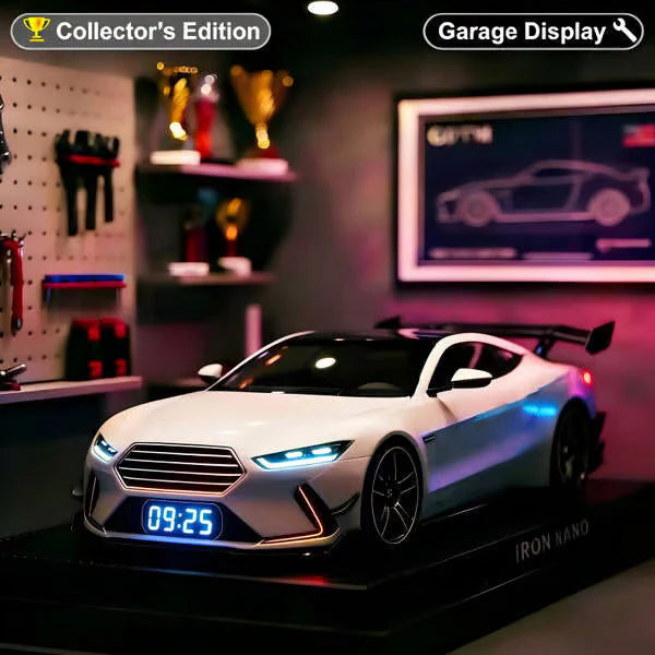 📢📢60 % ZĽAVA !!🎅【🎁Najlepší vianočný darček🎁】🎄Hypercar budík –🏎️GTR Realistické efekty motora a svetla