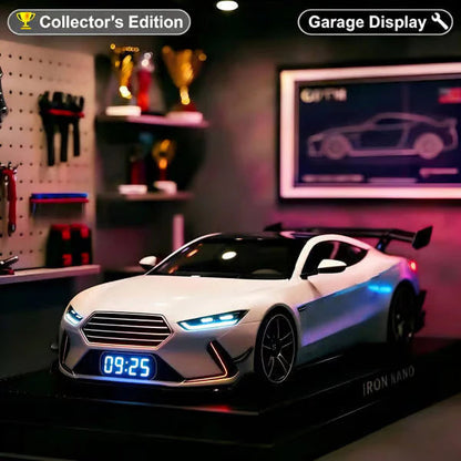 📢📢60 % ZĽAVA !!🎅【🎁Najlepší vianočný darček🎁】🎄Hypercar budík –🏎️GTR Realistické efekty motora a svetla